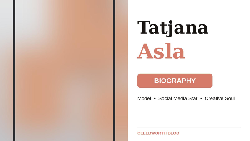 Tatjana Asla Biography Age, Family, Career & Net Worth (Erik Asla's Daughter)